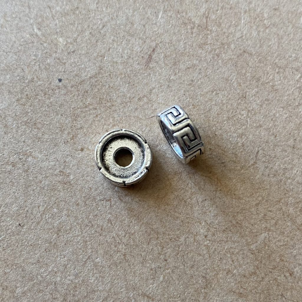 Bibliothèque - Nos Apprêts - Séparateur argenté INCA - les pierres de tao - bijoux - fait main - lithothérapie - pierres fines - pierres naturelles - boutique - france