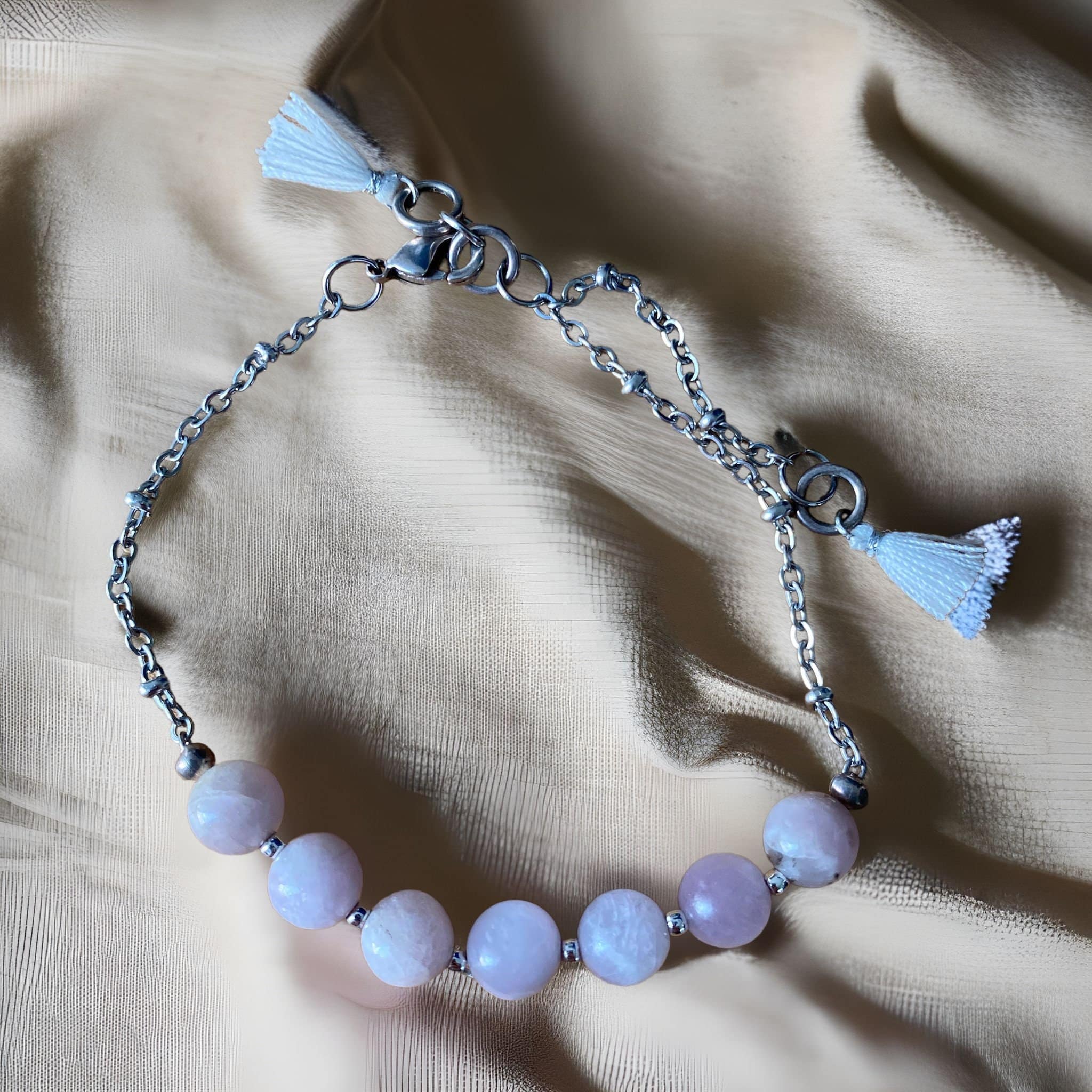 Bracelet Valérie - Kunzite 6mm