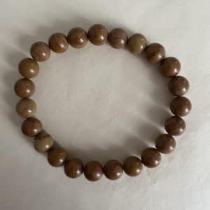 pierres fines pierres naturelles lithothérapie bijoux Bracelet Jaspe Bois