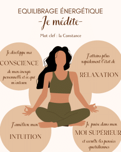 la méditation méditer équilibre énergétique lithothérapie