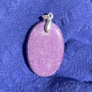 lithothérapie, pierres fines, pierres naturelles, bien-entre, bijoux, fait main, Pendentif - Purpurite