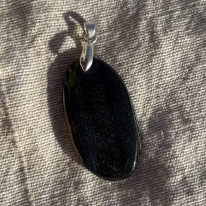 Bijoux - Lithothérapie - Pierres fines - Pierres Naturelles - Pendentif -Oeil de Faucon