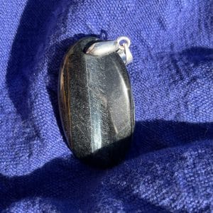 Bijoux - Lithothérapie - Pierres fines - Pierres Naturelles - Pendentif -Oeil de Faucon