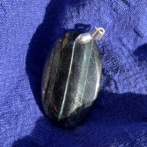 Bijoux - Lithothérapie - Pierres fines - Pierres Naturelles - Pendentif -Oeil de Faucon