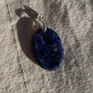 Bijoux - Lithothérapie - Pierres fines - Pierres Naturelles - Pendentif - Lapis Lazuli