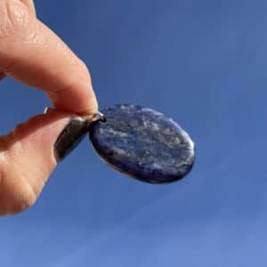 Bijoux - Lithothérapie - Pierres fines - Pierres Naturelles - Pendentif - Lapis Lazuli