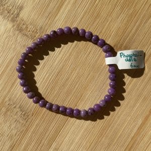 lithothérapie, pierres fines, pierres naturelles, bien-entre, bijoux, fait main, Bracelet Lou - Phosphosidérite 6mm