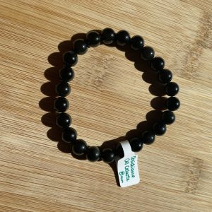lithothérapie, pierres fines, pierres naturelles, bien-entre, bijoux, fait main, Bracelet Lou - Obsidienne Oeil Céleste 8mm