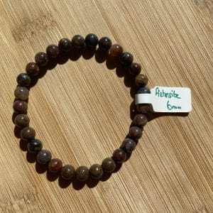 lithothérapie, pierres fines, pierres naturelles, bien-entre, bijoux, fait main, Bracelet Lou - Pietersite 6mm