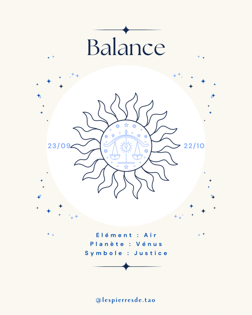 Signes astrologiques - Balance