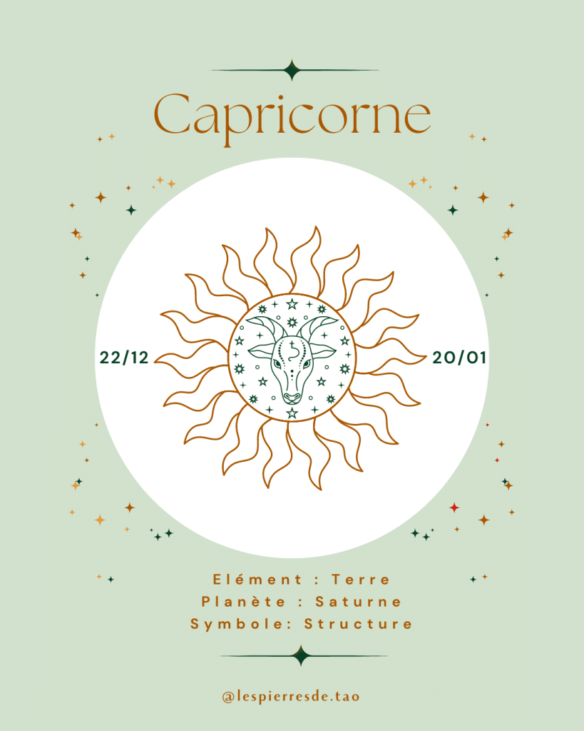 Signes astrologiques - Capricorne