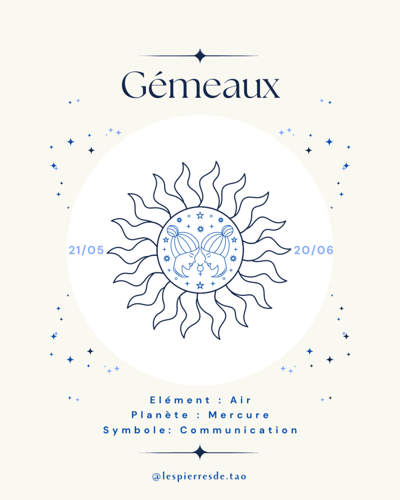 Signes astrologiques - Gémeaux