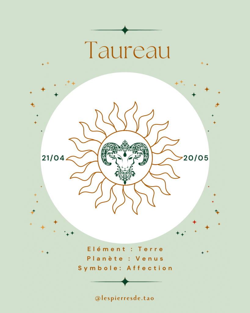 Signes astrologiques - Le Taureau