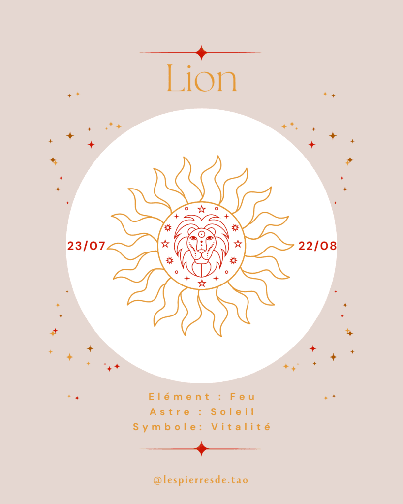 Signes astrologiques - Lion