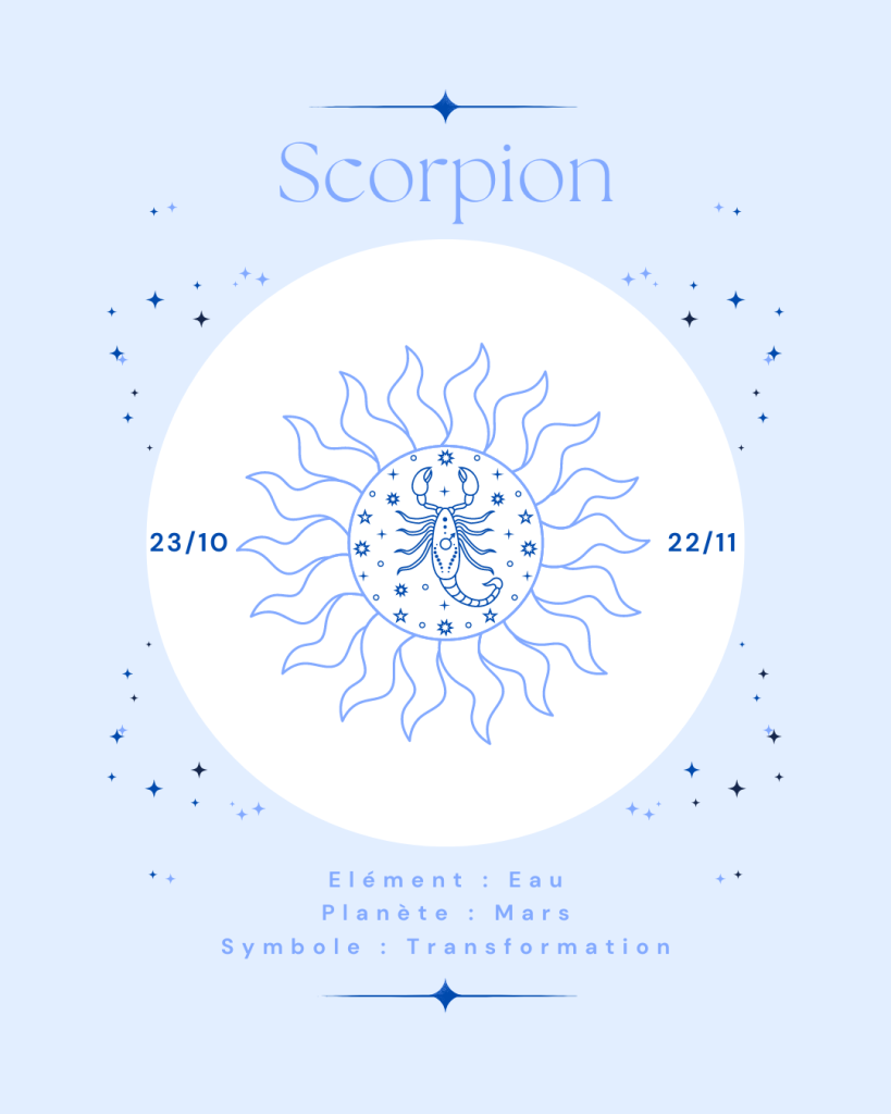 Signes astrologiques - Scorpion