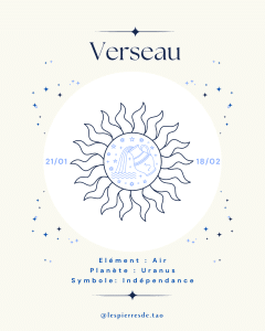 Signes astrologiques - Verseau