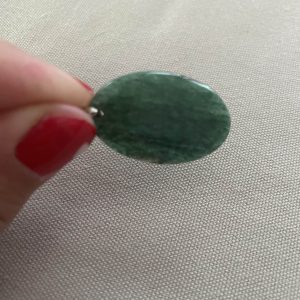 lithothérapie, pierres fines, pierres naturelles, bien-entre, bijoux, fait main, Pendentif Forme Libre - Aventurine