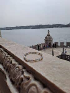 lithothérapie, pierres fines, pierres naturelles, bien-entre, bijoux, fait main, Bracelet Clary - Labradorite 4mm